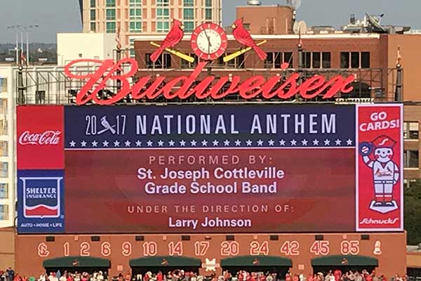 St. Louis Cardinals National Anthem 2017